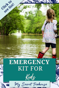 emergency kit for kids pin, emergency kit for kids, emergency kids kit, kids emergency kit