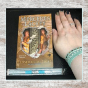 book & bracelet & manicure