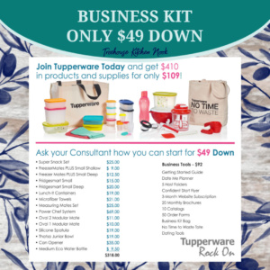 tupperware business join kit, join tupperware, sign up for tupperware, become a tupperware lady, tupperware alaska, join, income