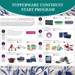 tupperware confident start program, join tupperware, sign up for tupperware, become a tupperware lady, tupperware alaska, join, income